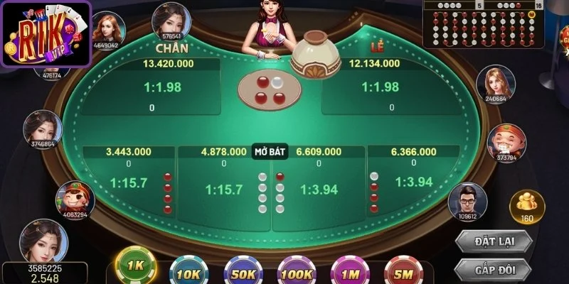 Game xóc đĩa thần tài và thông tin cụ thể